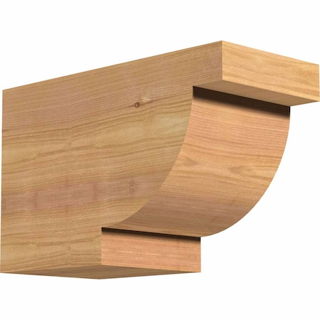 Ekena Millwork Alpine Smooth Rafter Tail, Western Red Cedar, 5 1/2"W x 8"H x 12"L RFT06X08X12ALP00SWR